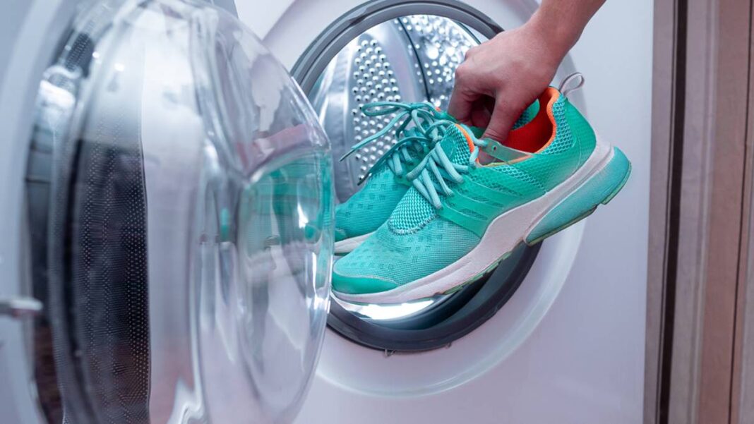 Cipő mosás mosógépben